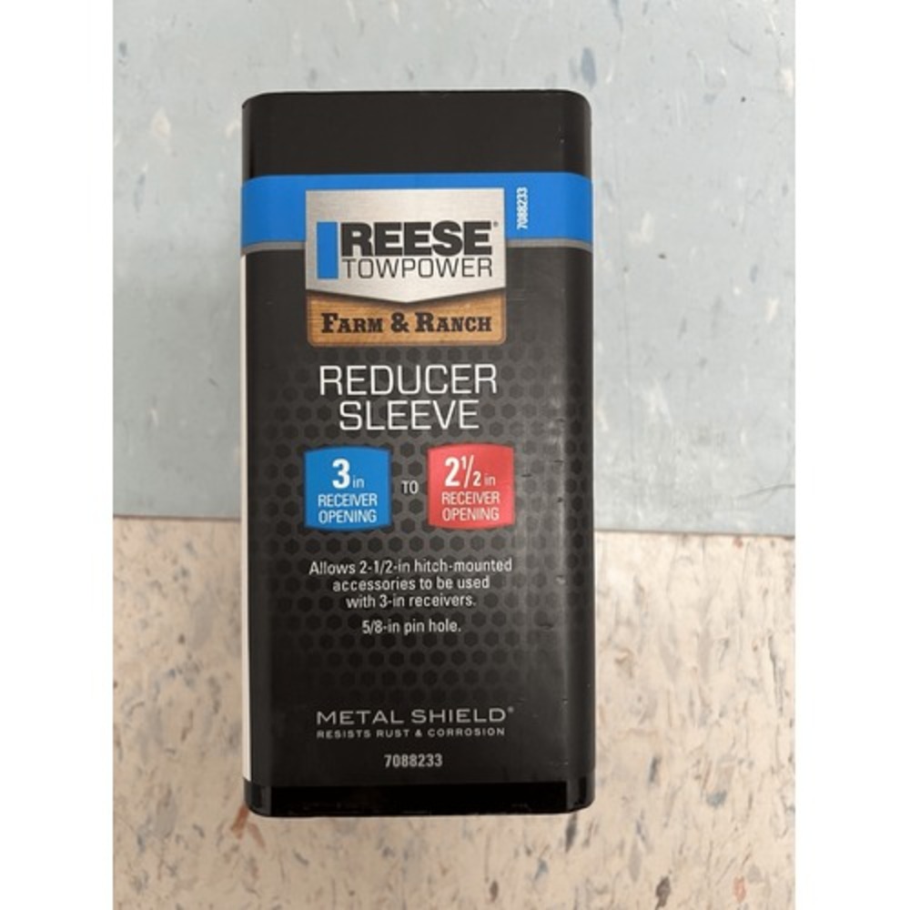 Reese 7088233 Trailer Reducer Sleeve from 3 in. to 2-1/2 in.